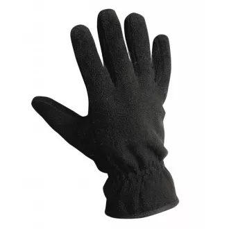 MYNAH rukavice zimné fleece čierna 7