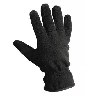 MYNAH rukavice zimné fleece čierna 8