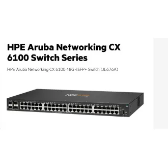 HPE Aruba Networking CX6100 48G 4SFP+ Switch RENEW JL676A