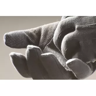 BUSTARD BLACK rukavice BA s PVC terčíkmi - 6