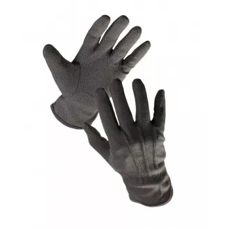 BUSTARD BLACK rukavice BA s PVC terčíkmi - 8