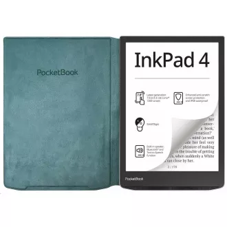 POCKETBOOK púzdro Flip pre InkPad Color2, InkPad 4, zelené