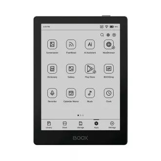 E-book ONYX BOOX GO 6, 6" Carta 1300, 32 GB, Bluetooth, Android 11, E-ink displej