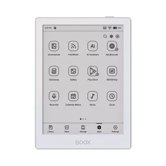 E-book ONYX BOOX GO 6, biela, 6" Carta 1300, 32GB, Bluetooth, Android 11, E-ink displej