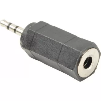 PREMIUMCORD Adaptér Jack 2, 5mm - Jack 3, 5mm, redukcia (M/F) PREMIUMCORD Adaptér Jack 2, 5mm - Jack 3, 5mm, redukcia (M/F)