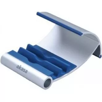 AKASA stojanček na tablet AK-NC054-BL, hliníkový, modrý