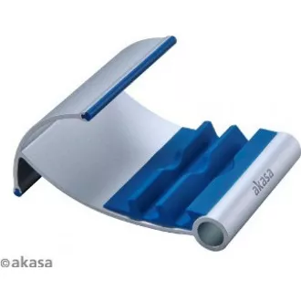 AKASA stojanček na tablet AK-NC054-BL, hliníkový, modrý
