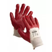 REDPOLL rukavice polomáčané v PVC - 10