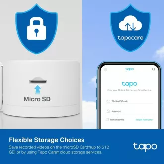 TP-Link Tapo C125 domáca/indoor kamera (4MP, 2K QHD 1440p, WiFi, IR 10m, microSD) TP-Link Tapo C125 domáca/indoor kamera (4MP, 2K QHD 1440p, WiFi, IR 10m, microSD)