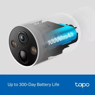 TP-Link Tapo C425 vonkajšia kamera (4MP, 2K QHD, 1440p, IR 15m, WiFi, micro SD card, IP66)