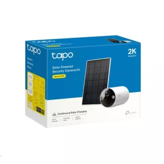 TP-Link Tapo C410 KIT vonkajšia kamera, solárny panel (3MP, 2K QHD, 1296p, IR 9m, WiFi, micro SD card, IP65) TP-Link Tapo C410 KIT vonkajšia kamera, solárny panel (3MP, 2K QHD, 1296p, IR 9m, WiFi, micro SD card, IP65)
