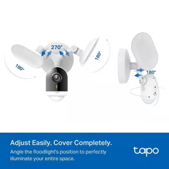 TP-Link Tapo C720 vonkajšia kamera s reflektormi (4MP, 2K QHD, 1440p, IR 30m, WiFi, microSDcard, IP65)