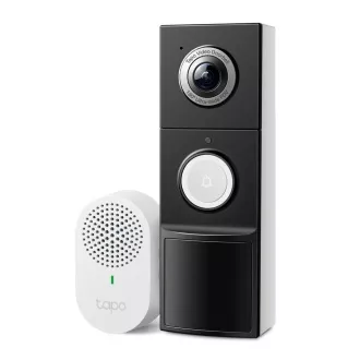 TP-Link Tapo D235 Chytrý video zvonček (5MP, 2K, WiFi, IR 10m, microSD)