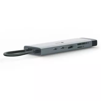 TP-Link UH9120C USB-C hub 9v1 (3xUSB3.2Gen1, 1xUSB-C3.2Gen1, 1xGbE, 1xHDMI, 1xSD, 1xmicroSD, PD 100W)