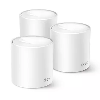 TP-Link Deco X50 Pro(3-pack) WiFi6 Mesh (AX3000, 2, 4GHz/5GHz, 2x2, 5GbELAN/WAN)