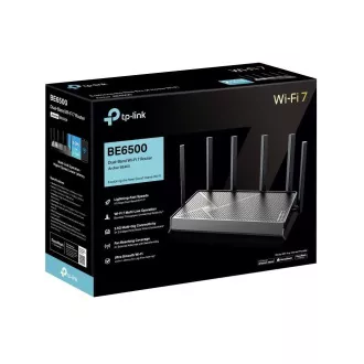 TP-Link Archer BE400 EasyMesh WiFi7 router (BE6500, 2, 4GHz/5GHz, 1x2, 5GbEWAN, 1x2, 5GbELAN, 3xGbELAN, 1xUSB3.0) TP-Link Archer BE400 EasyMesh WiFi7 router (BE6500, 2, 4GHz/5GHz, 1x2, 5GbEWAN, 1x2, 5GbELAN, 3xGbELAN, 1xUSB3.0)