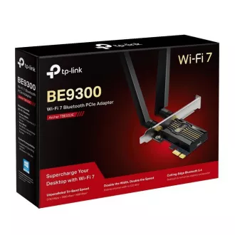 TP-Link Archer TBE552E WiFi7 PCIe adaptér (BE9300, 2, 4GHz/5GHz/6GHz, Bluetooth5.4)