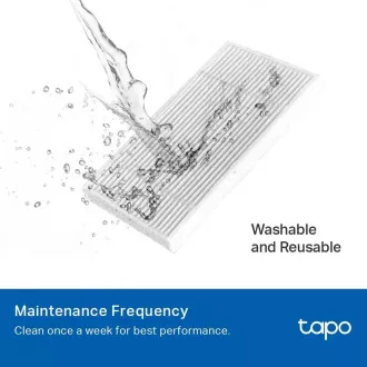 TP-Link Tapo RVA105 sada dielov (1x kefa, 2x bočná kefa, 2x HEPA filter) pre Tapo RV30 Max Plus, Tapo RV20 Max Plus