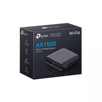 TP-Link TL-WR1502X prenosný WiFi6 router (AX1500, 2, 4GHz/5GHz, 1xGbE WAN, 1xGbE LAN, 4G LTE, 1xUSB2.0) TP-Link TL-WR1502X prenosný WiFi6 router (AX1500, 2, 4GHz/5GHz, 1xGbE WAN, 1xGbE LAN, 4G LTE, 1xUSB2.0)