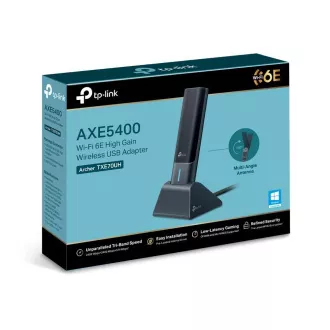 TP-Link Archer TXE70UH WiFi6E USB adaptér (AXE5400, 2, 4GHz/5GHz/6GHz)