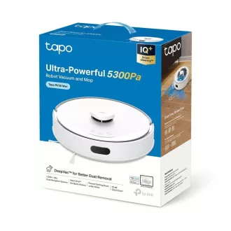 TP-Link Tapo RV30 Max robotický vysávač s mopom (LiDAR+IMU, 2, 4 GHz, BT, biely)