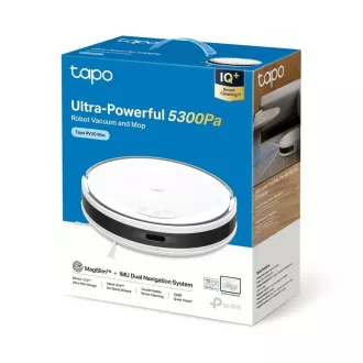 TP-Link Tapo RV20 Max robotický vysávač s mopom (LiDAR, 2, 4 GHz, BT, biely)