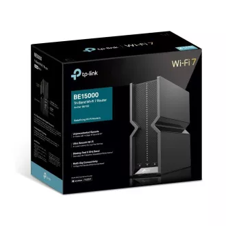 TP-Link Archer BE700 EasyMesh WiFi7 router (BE15000, 2, 4GHz/5GHz/6GHz, 1x10GbEWAN, 1x2, 5GbELAN, 3xGbELAN, 1xUSB3.0)