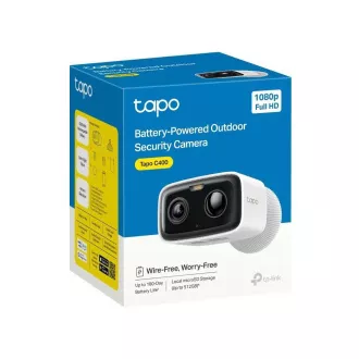TP-Link Tapo C400 vonkajšia kamera (2MP, FullHD, 1080p, IR 10m, WiFi, micro SD card, IP65)
