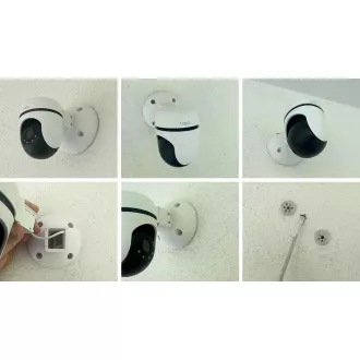 TP-LINK držiak pre kamery Tapo C500/C510W/C520WS/C530WS pre montáž na skrutky do polystyrénu, biely s krytkou káblov (1ks) TP-LINK držiak pre kamery Tapo C500/C510W/C520WS/C530WS pre montáž na skrutky do polystyrénu, biely s krytkou káblov (1ks)