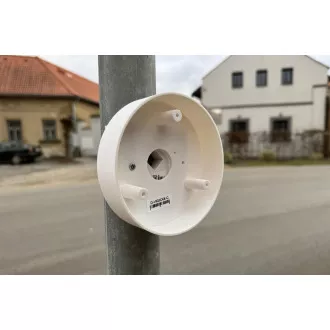 TP-LINK adaptér držiakov kamier D-TC3XX-C, D-TC5XX-C, D-TC5XX-CL pre uchytenie na stĺp (60-130mm), biely s krytkou káblov (1ks)