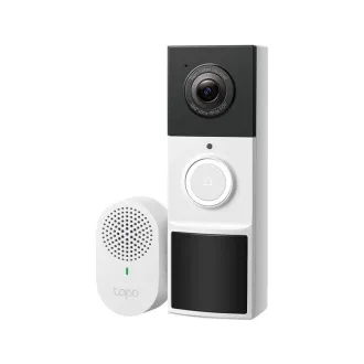 TP-Link Tapo D205 Chytrý mini video zvonček (3MP, 2K, 1296px, WiFi, IR 8m, microSD)