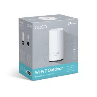 TP-Link Deco BE25-Outdoor (1-pack) vonkajší WiFi7 Mesh (BE3600, 2, 4GHz/5GHz, 2x2, 5GbELAN/WAN, 2xPoE)