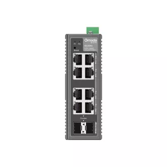 TP-Link OMADA priemyselný switch IES208G (6xGbE, 2xGbE/SFPcombo, DIN, IP40, fanless)