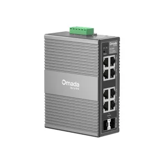 TP-Link OMADA priemyselný switch IES208G (6xGbE, 2xGbE/SFPcombo, DIN, IP40, fanless)