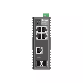 TP-Link OMADA priemyselný switch IES206G (4xGbE, 1xGbE/SFPcombo, 1xSFP, DIN, IP40, fanless)