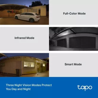 TP-Link Tapo C510W(2-pack) vonkajšie-outdoor kamera, (3MP, PTZ, 2K 1296p, WiFi, IR 30m, micro SD card)