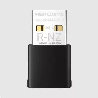 MERCUSYS MA20NB WiFi5 USB nano adaptér (AC650, 2, 4GHz/5GHz, Bluetooth5.0, USB2.0)