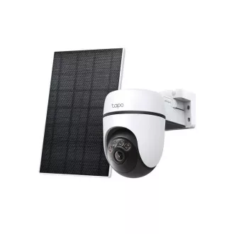 TP-Link Tapo C630 KIT vonkajšia kamera, solárny panel (5MP, 3K, 1620p, IR 16m, WiFi, micro SD card, IP65)