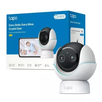 TP-Link Tapo C840 detská pestúnka s dvojitým objektívom (4MP, 2K 1440p, IR, WiFi, micro SD card)
