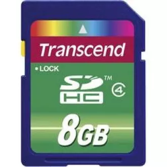 TRANSCEND SDHC karta 8GB Class 4