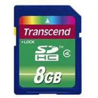 TRANSCEND SDHC karta 8GB Class 4