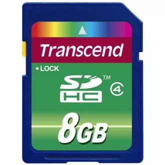 TRANSCEND SDHC karta 8GB Class 4