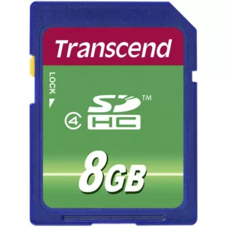TRANSCEND SDHC karta 8GB Class 4