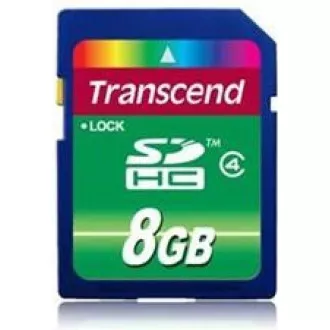 TRANSCEND SDHC karta 8GB Class 4