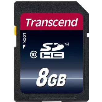 TRANSCEND SDHC karta 8GB Premium, Class 10
