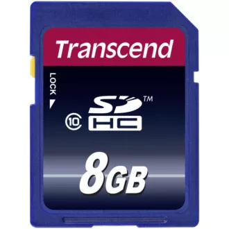 TRANSCEND SDHC karta 8GB Premium, Class 10