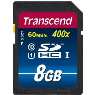 TRANSCEND SDHC karta 8GB Premium, Class 10 UHS-I, 300X