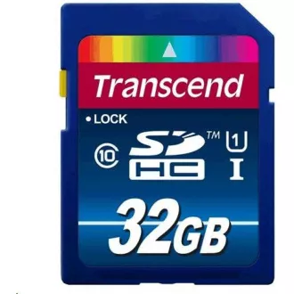 TRANSCEND SDHC karta 32GB Premium, Class 10 UHS-I, 300X