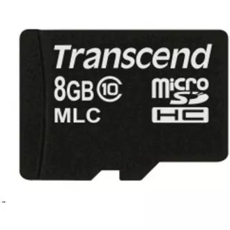 TRANSCEND MicroSDHC karta 8GB Class 10 8GB, bez adaptéra