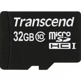 TRANSCEND MicroSDHC karta 32GB Class 10, bez adaptéra
